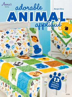 cover image of Adorable Animal Appliqué